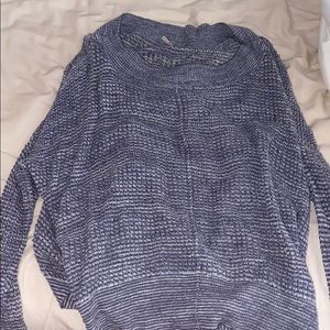 Free People Hardly Worn Blue/Gray Sweater